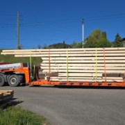 Transport Bauholz