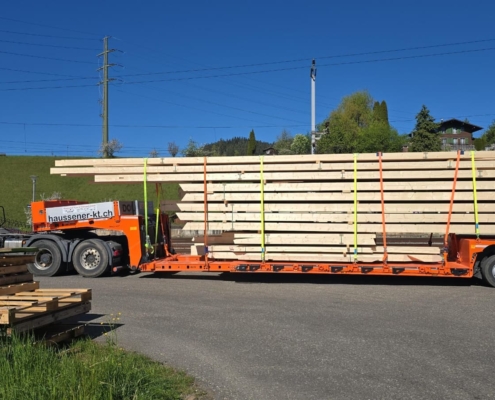 Transport Bauholz